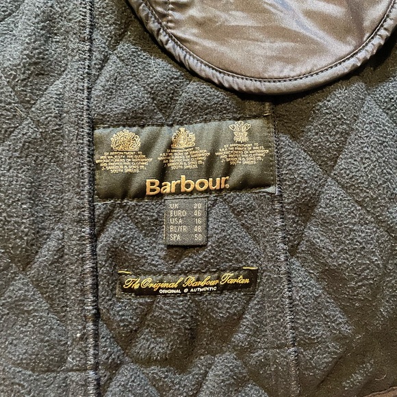 Barbour Beadnell Navy Blue Quilted Jacket - Picture 3 of 4